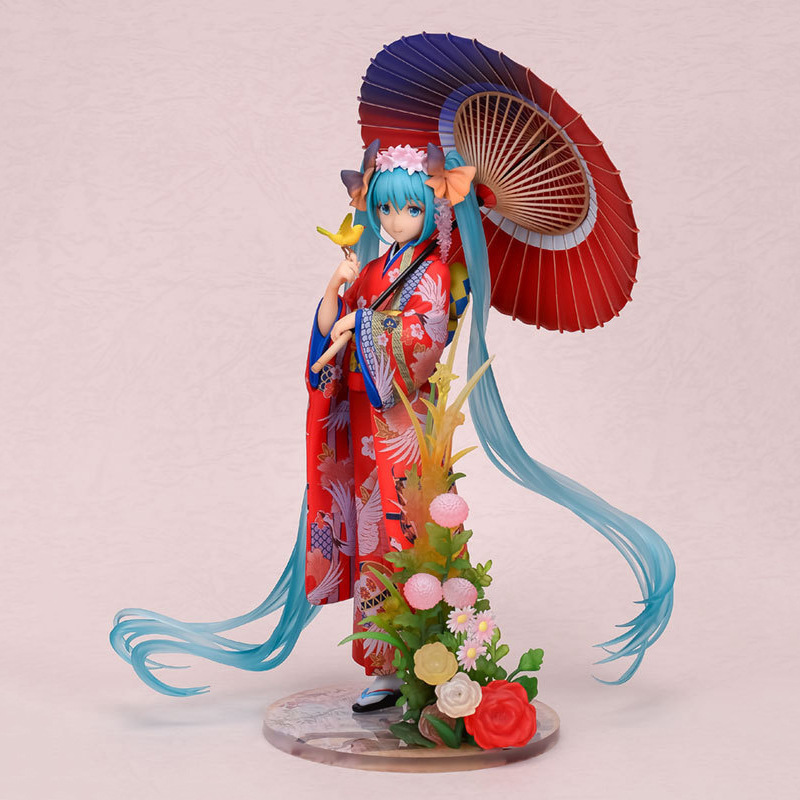 フジチョコ 初音ミク 花柄着物フィギュア - Good Floral & Wedding Decor Supply Photos のレビューと価格