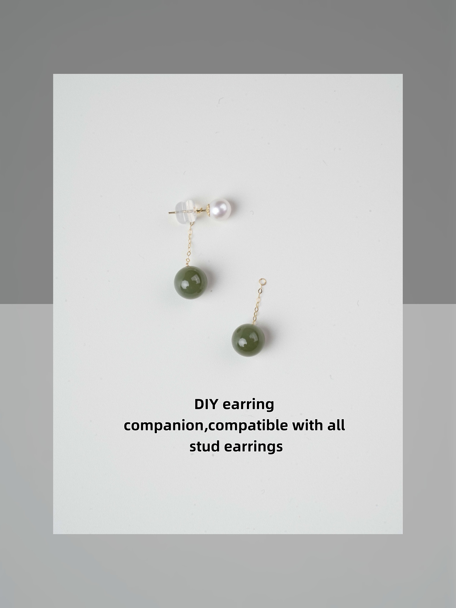NYMPH 18K イエローゴールド天然翡翠 DIY イヤリ - Wedding Package Gold のレビューと価格