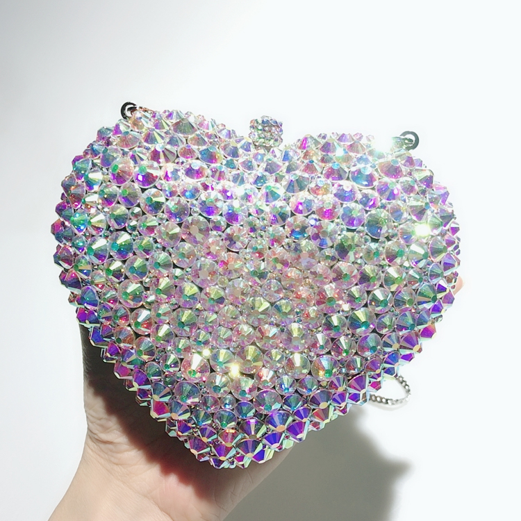 工場直送 ラブハート型 ハンドメイド ダイヤモンドチェーン  - Wedding Supply Factory のレビューと価格