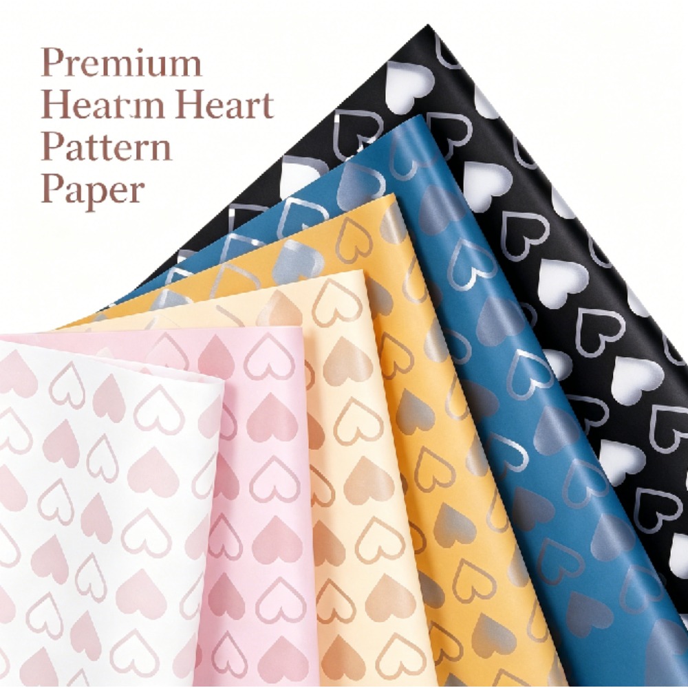 シルバーハートハンスフローラルラップペーパーDIYギフトブー - Good Floral & Wedding Decor Supply Photos のレビューと価格