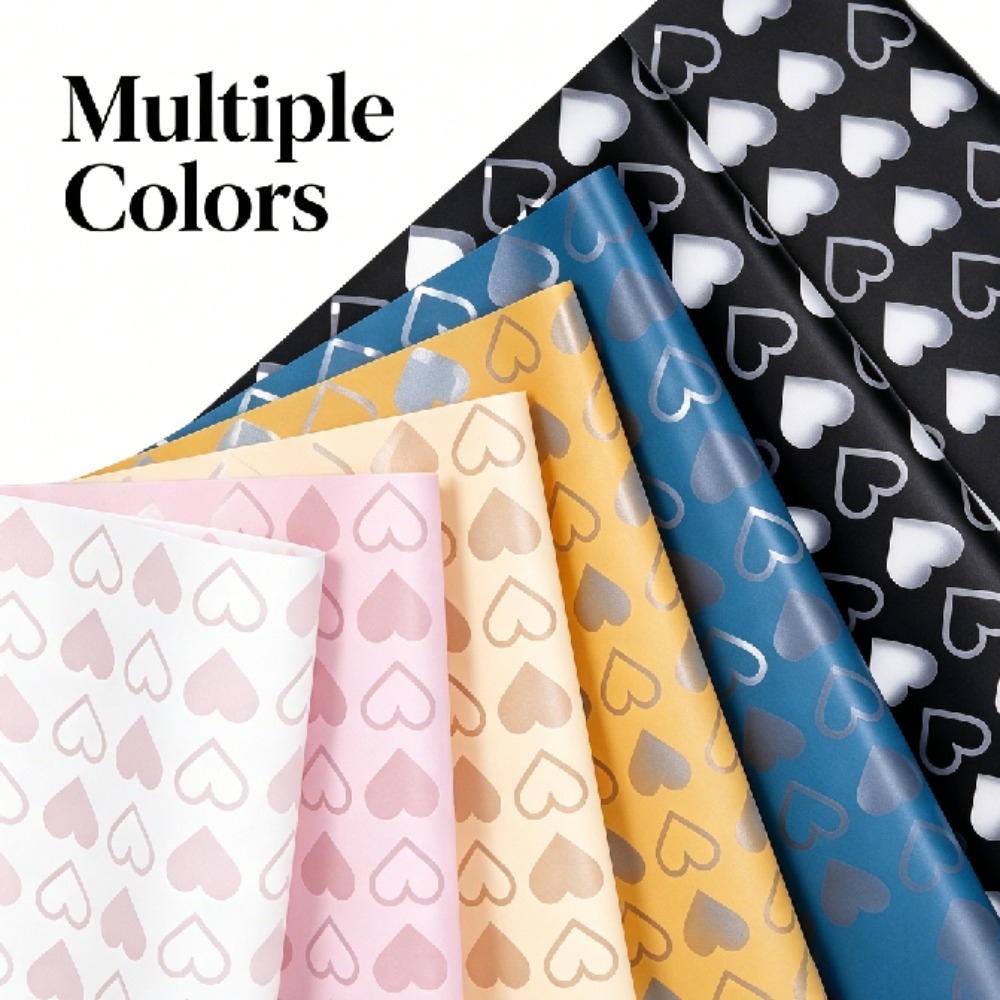 シルバーハートハンスフローラルラップペーパーDIYギフトブー - Good Floral & Wedding Decor Supply Photos のレビューと価格